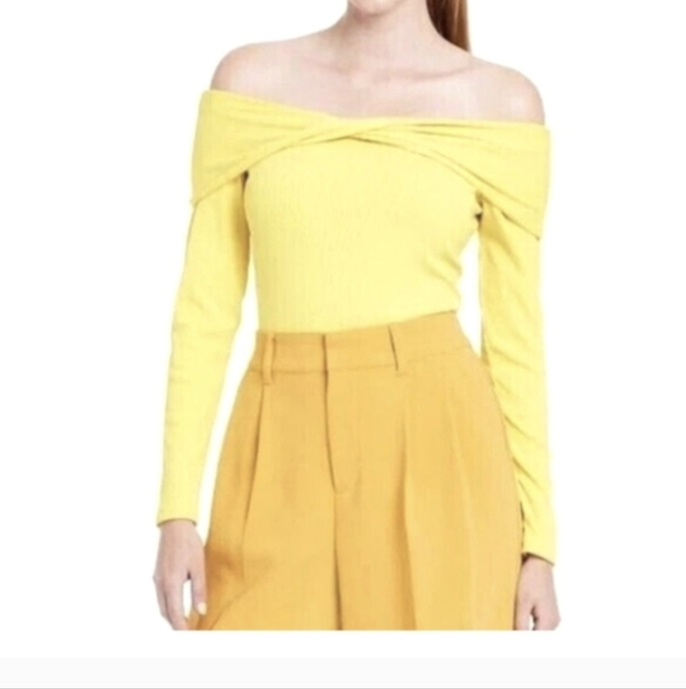 Sergio Hudson Women's Tops | Sergio Hudson Off The Shoulder Bodysuit